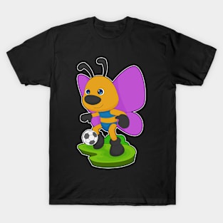 Butterfly Soccer player Soccer Sports T-Shirt